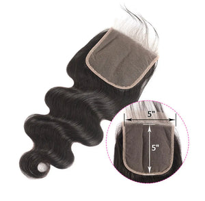 5X5 Body Wave HD Closure Radiant Beauty Lounge