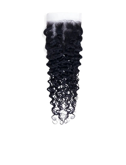 5X5 Deep Wave Transparent Closure Radiant Beauty Lounge