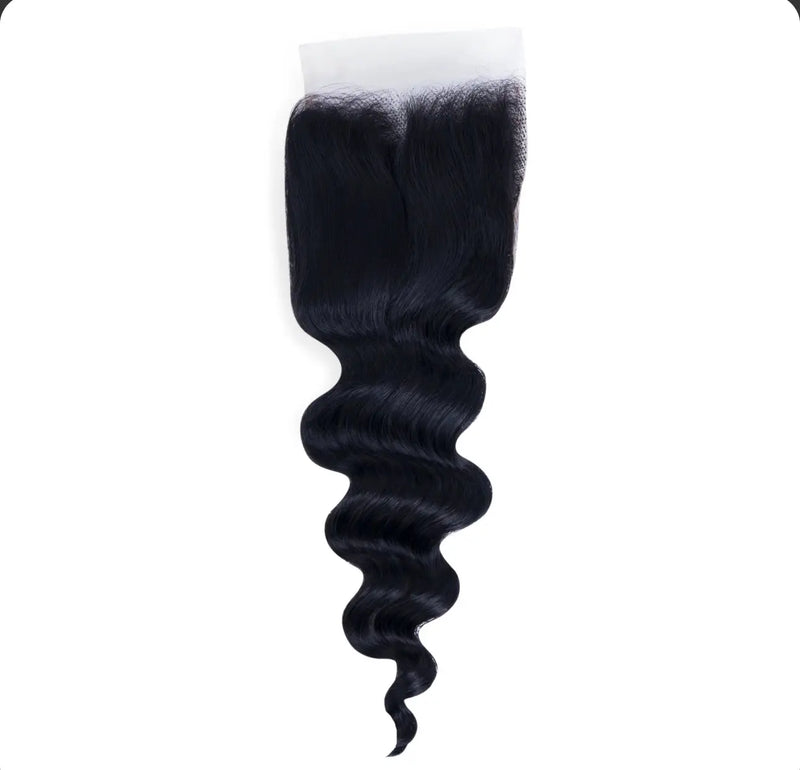 5X5 Loose Deep Wave Transparent Closure Radiant Beauty Lounge