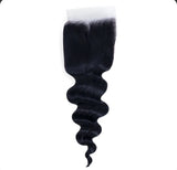 5X5 Loose Deep Wave Transparent Closure Radiant Beauty Lounge