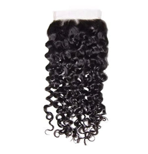 5X5 Water Wave Transparent Closure Radiant Beauty Lounge